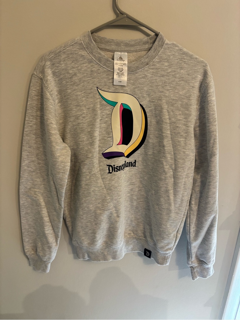 Disney Grey Logo Sweatshirt